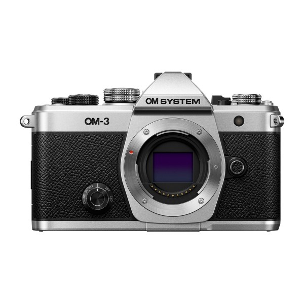 Olympus OM-System OM-3 body silver, CB-USB13 USB cable, Shoulder strap, Instruction manual, Warranty - Φωτογραφικά είδη