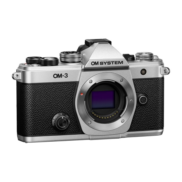 Olympus OM-System OM-3 body silver, CB-USB13 USB cable, Shoulder strap, Instruction manual, Warranty - Φωτογραφικά είδη