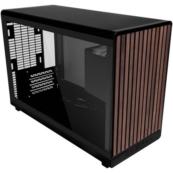 Lian Li DAN Case A3 Wood - Glass Side Panel - M-ATX All Mesh Steel-Fabric PC Case from Daniel Hansen - Cases