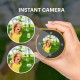 Kodak Memo Shot ERA -  2-in-1 Instant Camera and Photo label Printer + one Roll, Yellow
