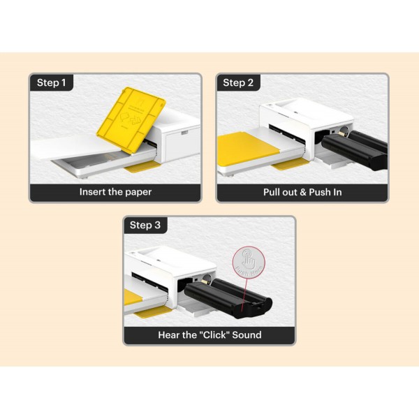 Kodak PHC-80 - Glossy Photo Paper (10x15cm) for WLAN Kodak Photo Printer (Dock Plus) - Instant Camera Accessories