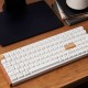 Keychron K4 HE (K4H-Q1) Special Wood Edition White Wireless Magnetic Hall Effect RGB Keyboard 96% US