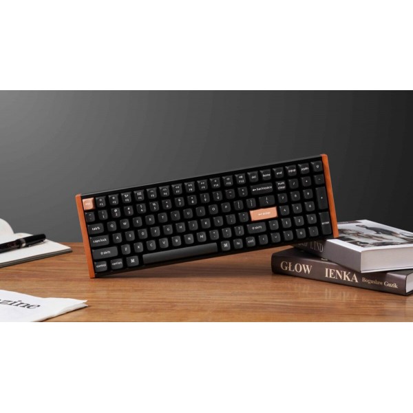Keychron K4 HE (K4H-F1) Special Wood Edition Wireless Magnetic Hall Effect RGB Keyboard 96% US