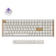 Keychron K4 HE (K4H-Q1) Special Wood Edition White Wireless Magnetic Hall Effect RGB Keyboard 96% US
