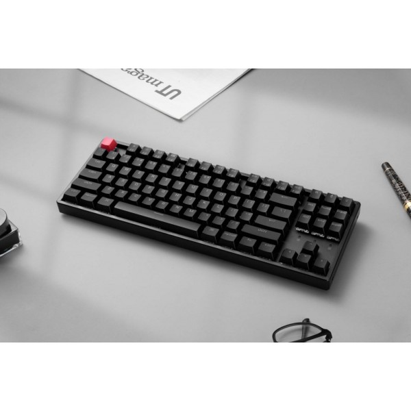 Keychron K8 V2 (K8X-C1) QMK Wireless Mechanical Keyboard Red Switch RGB 80% US Lay Aluminum Frame