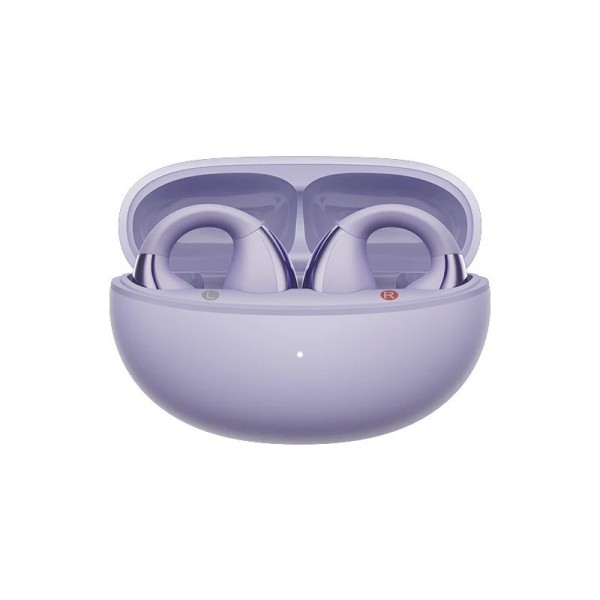 QCY Crossky C30 Purple (QT33) Open Ear TPU Earclip, Bass Enhance Algo. BT 5.4 Dual Connection Earbud - QCY