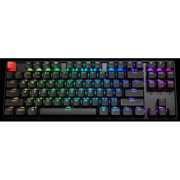 Keychron K8 V2 (K8X-C1) QMK Wireless Mechanical Keyboard Red Switch RGB 80% US Lay Aluminum Frame