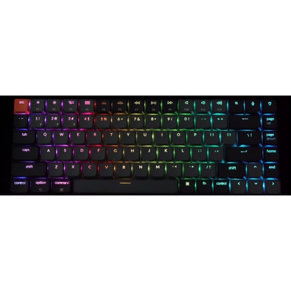 Keychron K3 V3 (K3X-B1) QMK Wireless Mechanical Keyboard Red Switch RGB 75% US Layout