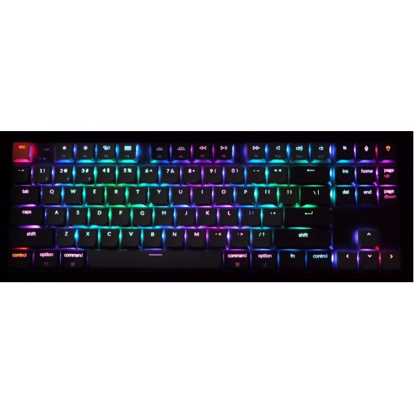 Keychron K1 V6 (K1X-B1) QMK Wireless Mechanical Keyboard Red Switch RGB 80% US Layout