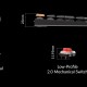 Keychron K3 V3 (K3X-B1) QMK Wireless Mechanical Keyboard Red Switch RGB 75% US Layout