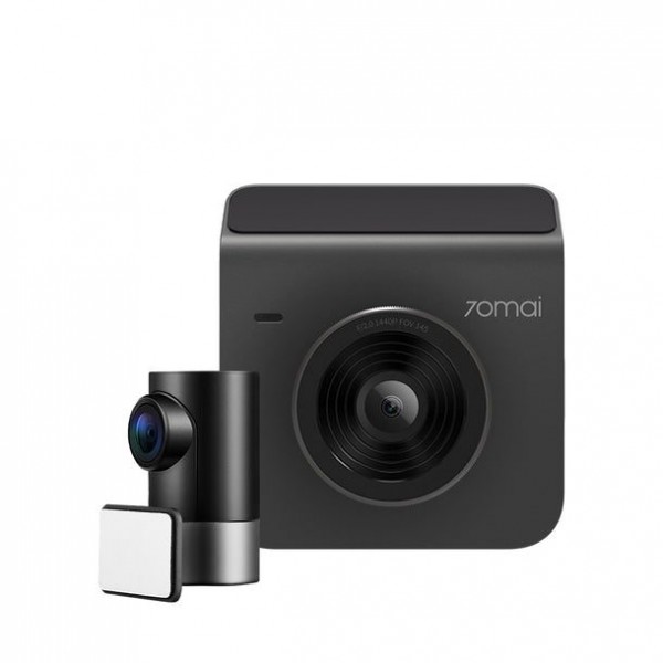 70mai A400-1 Dash Cam Grey w. Screen set w. Rearview cam RC09 - 1440P, 145FOV, 500mAh Car Camera - Σύγκριση Προϊόντων
