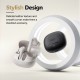 QCY Buds ANC Cream Grey (HT15) - 45db ANC TWS Earbuds 35h 5 mic ENC, ear-canal adaptive tech,
