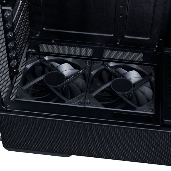 Lian Li LANCOOL 207 DIGITAL Black - 6" LCD Screen - ATX PC Case (4 FANS) 2 x 140mm & 2 x 120mm PWM
