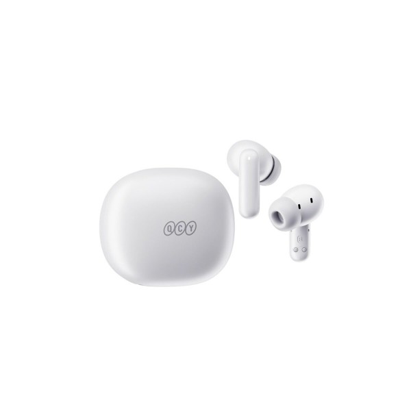 QCY Melobuds N30 (HT16) ANC White - SBC/AAC IPX4 TWS Earbuds w. Natural Transparency Mode & A.I. ENC - QCY