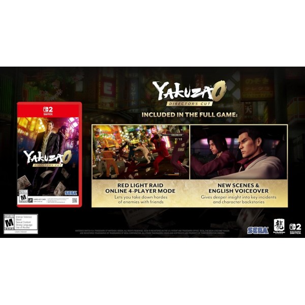 Yakuza 0 Director’s Cut Nintendo Switch 2 - 
