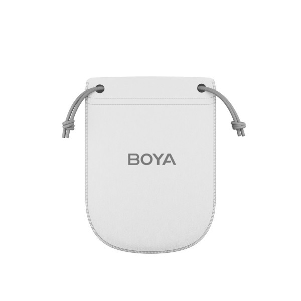 BOYAMIC 2-01 Wireless HD 2xLavalier Microphone USB-C &Camera 2x RXs 32bit Float Onboard Rec 300m 15h