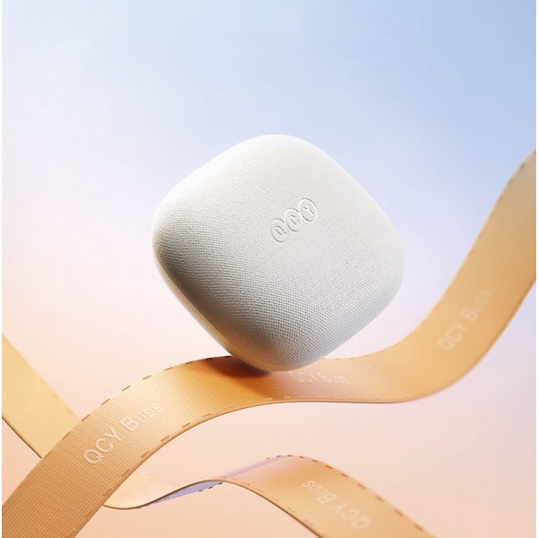 QCY Buds Blue (QT43) - Noise Reduction Clear Calls TWS Earbuds 35h, 10mm dynamic drivers