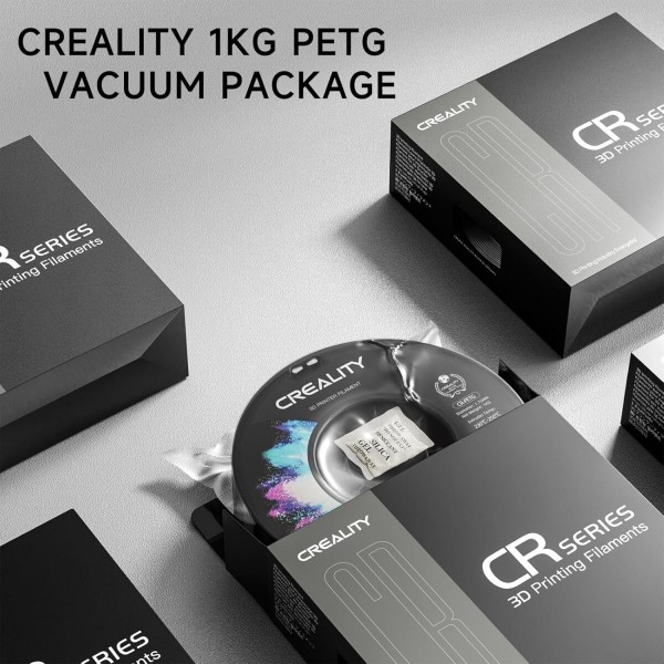 Creality CR-PETG Value Pack 2kg - 2x Black 3D Printer Filament