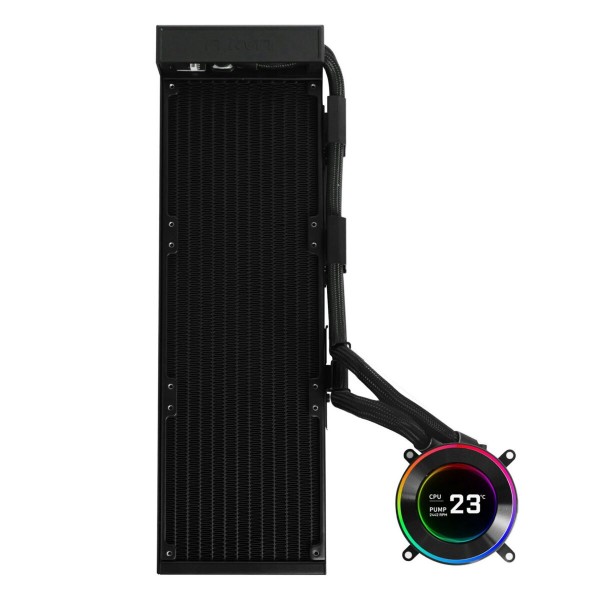 Lian Li HydroShift II LCD-C 360 No Fans Black - AIO CPU Liquid Cooler - LIAN LI
