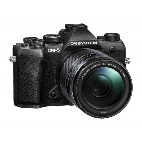 Olympus OM-5 II 1415-2 Kit black, OM-5 II body black, M.Zuiko Digital 14-150mm F4-5.6 II lens black - 