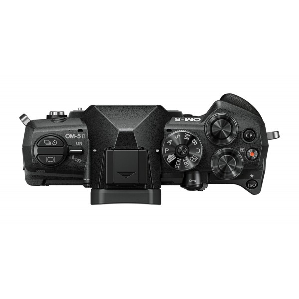 Olympus OM-5 II body black, BLS-50 Battery, Eyecup, USB Connection Cable, Shoulder Strap | OM-D Camera Olympus OM-5 II body black, BLS-50 Battery, Eyecup, USB Connection Cable, Shoulder Strap