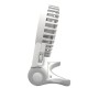 ARCTIC Summair2Go - White Portable Battery-Powered Handheld Fan w. Battery