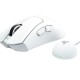 Razer DEATHADDER V4 PRO WHITE - 57g Wireless Gaming Mouse - Ergonomic - 120 Hours Battery - 45K DPI