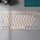 Keychron B1 Pro (B1P-K11) Ultraslim Mini Wireless BT Keyboard ZMK Online customize Retro Blue 75% US