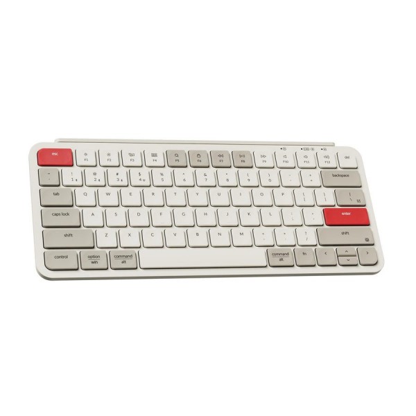 Keychron B1 Pro (B1P-K13) Ultraslim Mini Wireless BT Keyboard ZMK Online customize Retro Red 75% US - Keychron