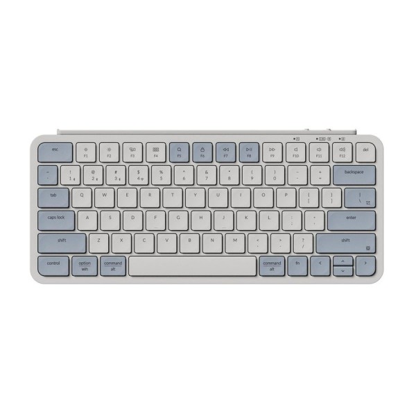 Keychron B1 Pro (B1P-K11) Ultraslim Mini Wireless BT Keyboard ZMK Online customize Retro Blue 75% US - Keychron