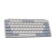 Keychron B1 Pro (B1P-K11) Ultraslim Mini Wireless BT Keyboard ZMK Online customize Retro Blue 75% US