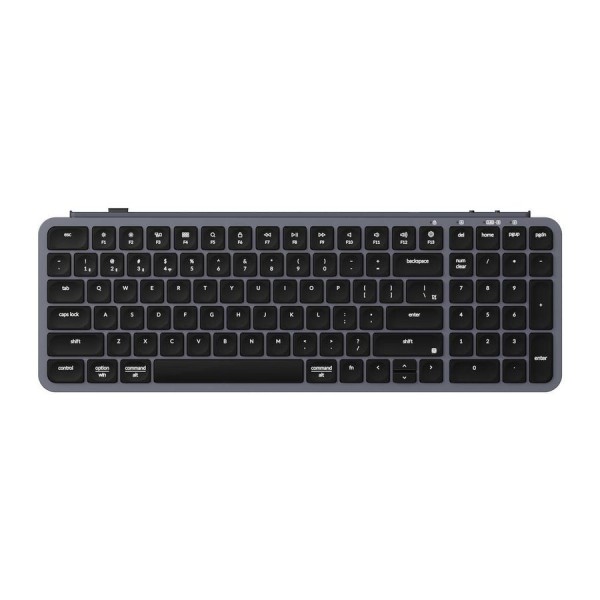 Keychron B2 Pro (B2P-K1) Ultraslim Mini Wireless BT Keyboard ZMK Online customize Space Grey 96% US - Keychron