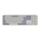 Keychron B6 Pro (B6P-K11) Ultraslim Wireless Keyboard ZMK Online customization - Retro Blue 100% US
