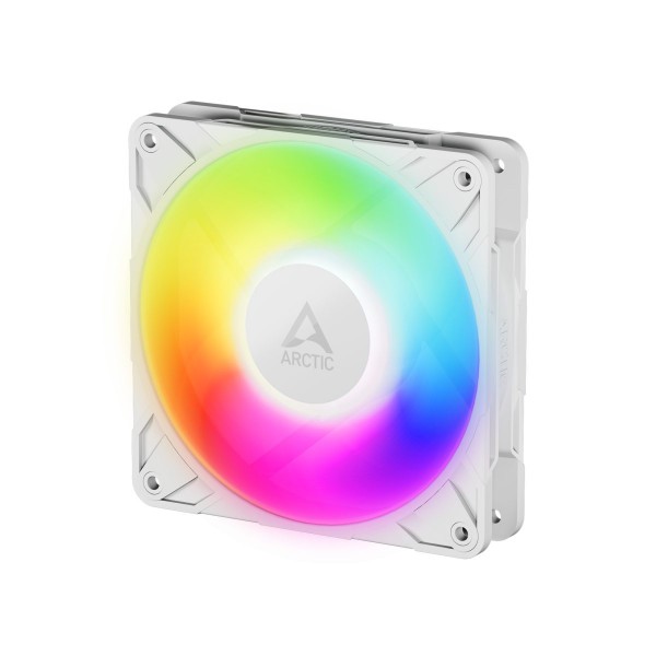 Arctic P12 Pro A-RGB (White)  - 3 Pack - PWM 120mm Case Fan Value Pack - max 3000 RPM - PWM regulate - 