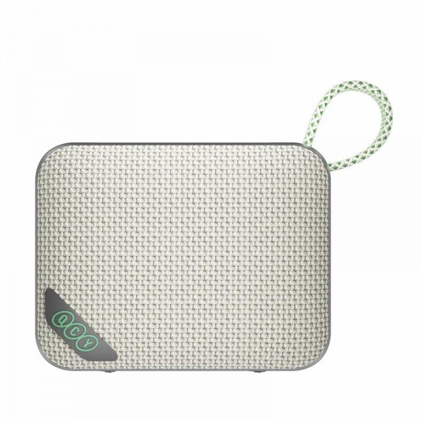 QCY SP2 Green Brown - Pocket Size IP67 RGB BT Speaker Deep Punch Bass TWS Stereo Subwoofer 17h - QCY