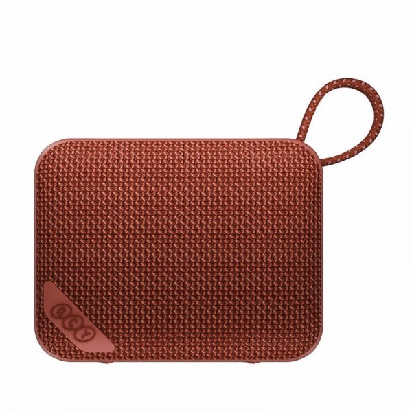 QCY SP2 Red - Pocket Size IP67 RGB BT Speaker Deep Punch Bass TWS Stereo Subwoofer 17h - QCY