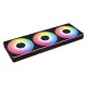 Lian Li UNI RGB FAN CL WIRELESS 120mm Black - (3pcs) - W/ controller - Static Pressure