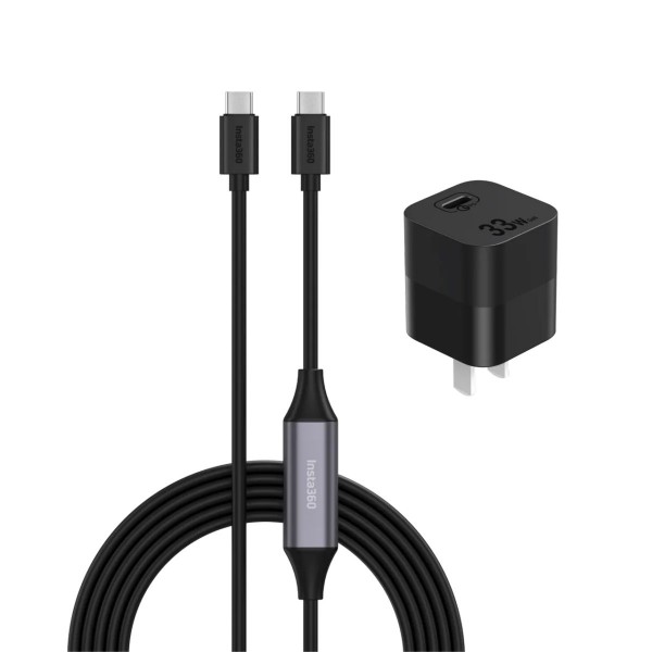 Insta360 Wave Y-Cable and Power Adapter - Insta360