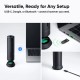 Insta360 Wave Arctic White - AI Speakerphone for Meetings, Recordings, Podcasts, Live Streams