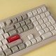 Keychron V6 Max Retro (V6M-R1) QMK/VIA BT/2,4/Wired Custom Mechanical Keyboard Red Switch 100% US