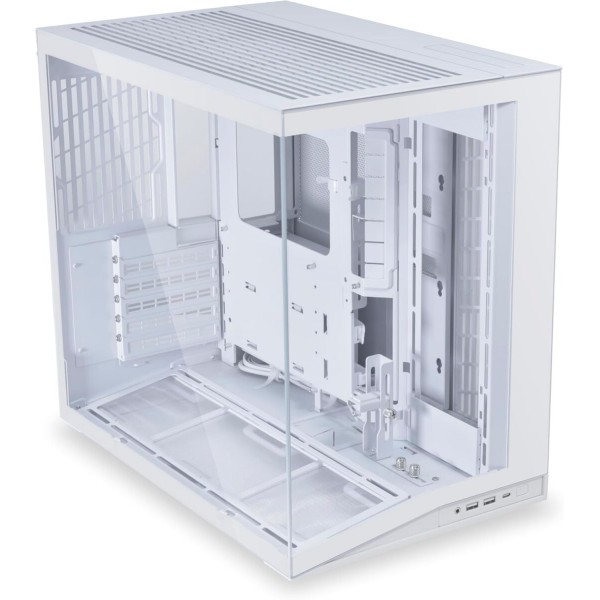 Lian Li O11D Mini V2 WHITE - ATX PC GAMING CASE - IMPROVED AIRFLOW - GPU SUPPORT BRACKET - Cases