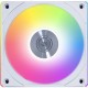 Lian Li UNI RGB FAN CL WIRELESS 120mm Reverse Blade White - No controller - Static Pressure