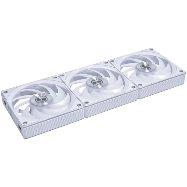 Lian Li UNI RGB FAN CL WIRELESS 120mm White - (3pcs) - W/ controller - Static Pressure - LIAN LI