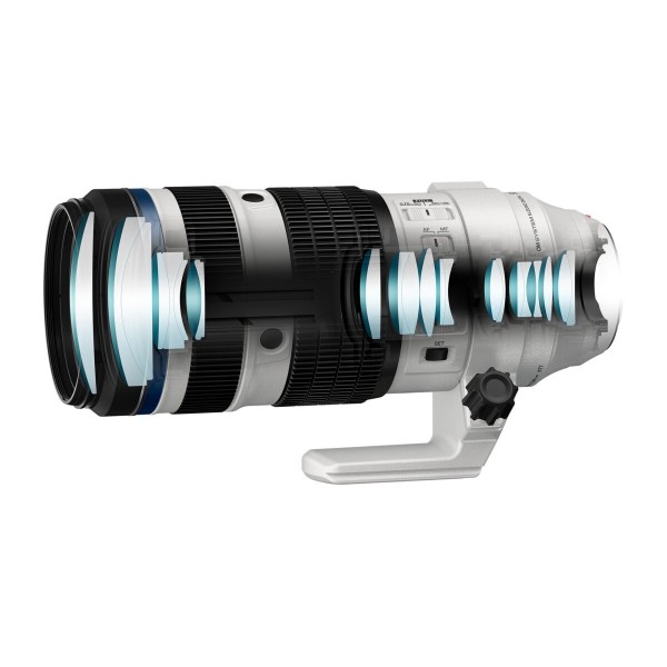 Olympus OM System M.Zuiko Digital ED 50-200mm F2.8 IS PRO incl. Lens hood and Lens case