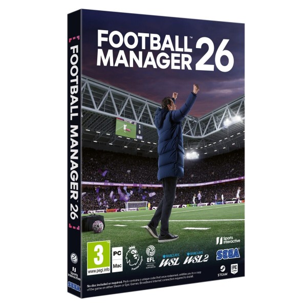 Football Manager 2026 PC (Code in a box, includes Greek Language) - 