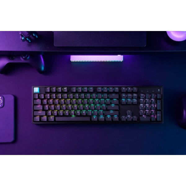 Keychron K10 HE (K10H-J1) Shine-Through Wireless Magnetic Hall Effect RGB Keyboard 100% US Layout