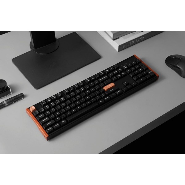 Keychron K10 HE (K10H-F1) Special Wood Edition Wireless Magnetic Hall Effect RGB Keyboard 100% US