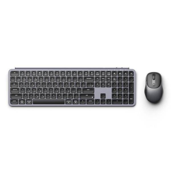 Keychron B6 Pro Combo (KCBD4-GR) Ultraslim Wireless Keyboard and Mouse 100% GR - Space Grey - Keychron