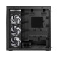 Arctic Xtender (Black) mirrow black window with GPU vertical mount - Mid Tower Case w. A-RGB Fans
