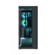 Arctic Xtender (Black) mirrow black window with GPU vertical mount - Mid Tower Case w. A-RGB Fans